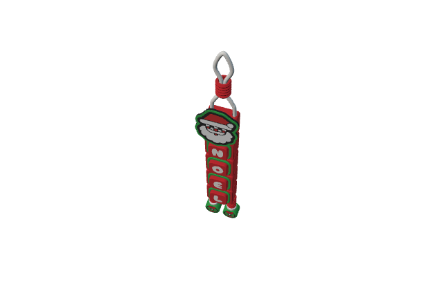 Móc khoá clicker xâu chữ